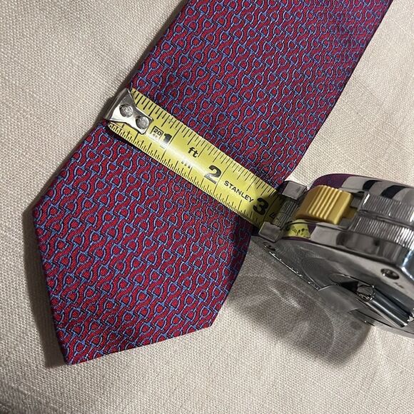 Hermes silk tie authentic excellent conditon - Picture 5 of 5